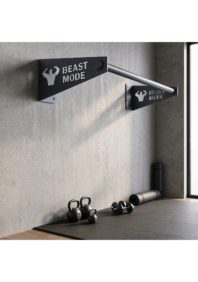 Barfiks Demiri - Barfiks Barı - Barfiks Çubuğu - Antrasit Gri Beast Mode