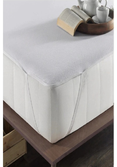 Divanev Bebe Alez 70x110 Cm Sıvı Geçirmez Köşe Lastikli Micro Kumaş Beyaz