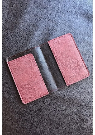 Vip Gift Voyager Pasaport Kılıfı Minimalist Vegan Suni Deri Pasaportluk Ka Bordo