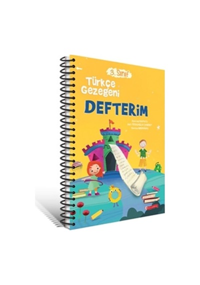 Türkçe Gezegeni 3. Sınıf Defterim - Asunay Kapucu -  Gonca Akdoğan - Odtü Eğitim