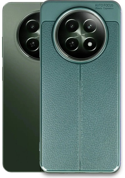 Newface - 62 - Realme 12 5g Kılıf Auto Focus Kapak - - Edntrend - Koyu Yeşil
