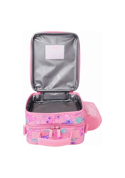 Smiggle All Stars Askılı Sert Beslenme Çantası Pembe 456166 Çok Renkli