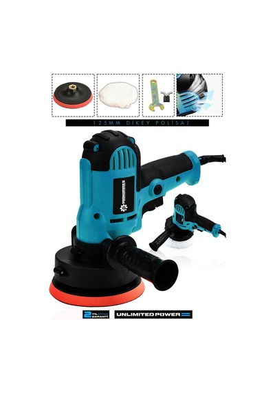 Prohummer Ph324 Elektrikli Dikey Polisaj Zımpara Makinesi - 125mm Mavi