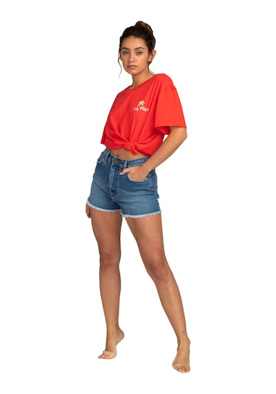 Bıllabong Billabong La Playa Kız Çocuk Kırmızı Tişört Rne0 Pembe