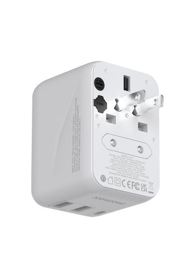 Momax UA11W 1 World 20 W 3 Port + AC Şarj Adaptörü Beyaz