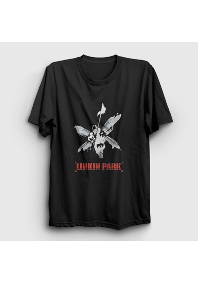 Presmono Unisex Hybrid Theory Linkin Park T-shirt Siyah