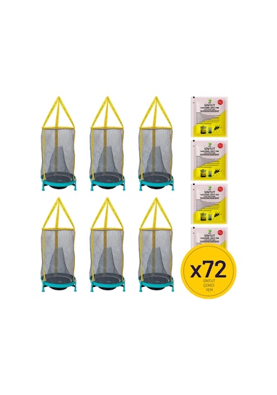 6 FLIES’ INN – HG KARASİNEK TUZAĞI + 60 ADET 25GR YEM