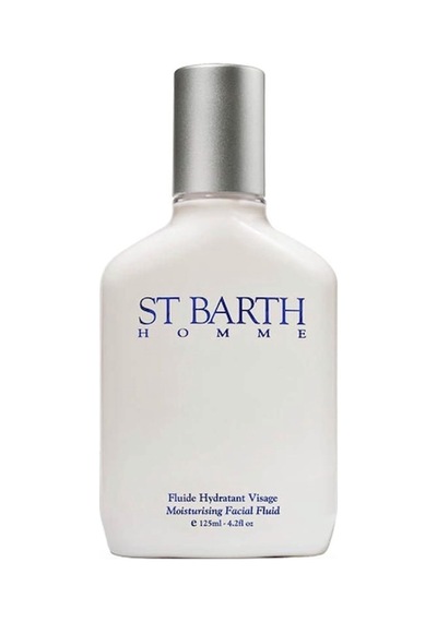 St. Barth Moisturizing Facial Fluid - Erkekler İçin Nemlendirici Cilt Bakım Kremi 125 Ml