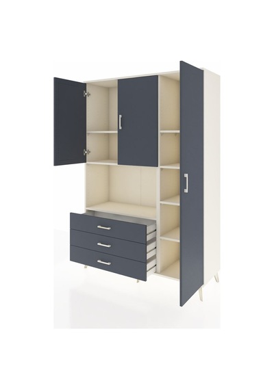 Hyperion Dolap 7 Raflı 3 Çekmeceli 3 Kapaklı 132x44x195 Aytaşı-antrasit/antrasit Antrasıt/antrasıt Hyperion Dolap 7 Raflı 3 Çekmeceli 3 Kapaklı 132x44x195 Aytaşı-antrasit/antrasit Antrasıt/antrasıt