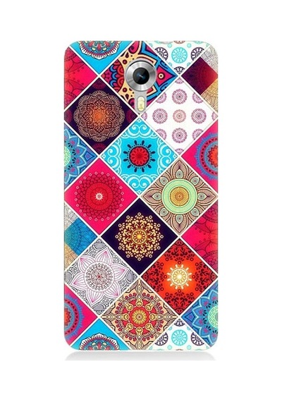 General Mobile Discovery 4g Uyumlu Pitikare Mandala Desenler Desenli Silikon Kılıf