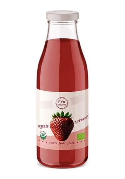 Eya Organik Çilek Suyu 250ml
