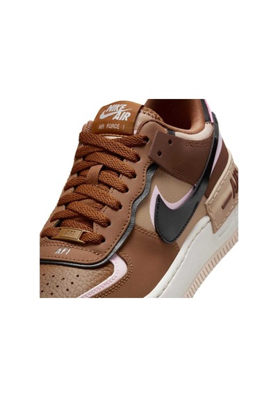Nike Air Force 1 Shadow Sneaker Unisex Reflektörlü Hakiki Deri Günlük Spor Ayakkabı Kahverengi Kahverengi Nike Air Force 1 Shadow Sneaker Unisex Reflektörlü Hakiki Deri Günlük Spor Ayakkabı Kahverengi Kahverengi