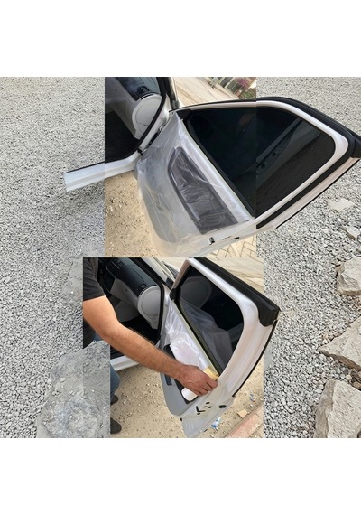 Kendinden Bantlı Koruyucu Cam Poşeti 55cm X 30m Şeffaf