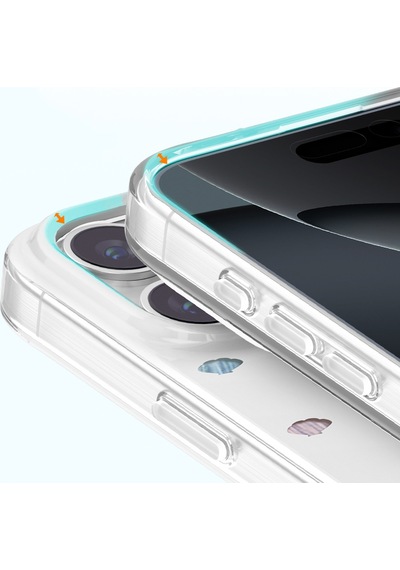 İphone 16 Pro Max Uyumlu Kılıf M-safe Şarj Özellikli Zore Paris Axen Sert Pc Kapak Beyaz