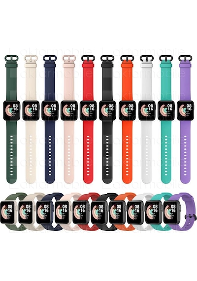 Xiaomi Mi Watch Lite Silikon Kordon Premium Spor Kayış - 10 Renk