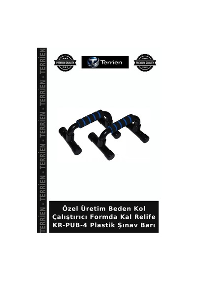 Özel Üretim Beden Kol Çalıştırıcı Formda Kal Relife Kr-pub-4 Plastik Şınav Barı