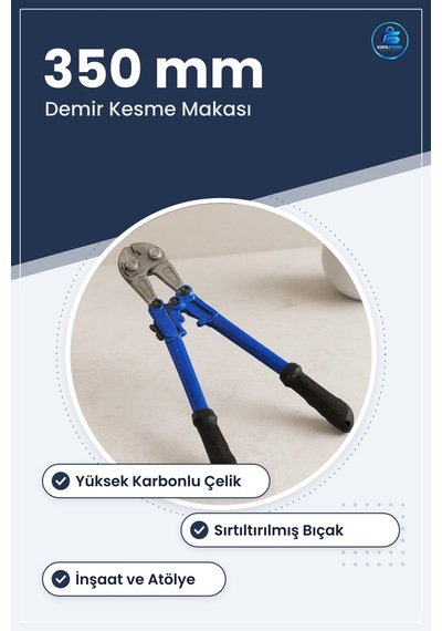Kesici Makas Demir Kesme 350mm '' Profesyonel Yüksek Karbonlu Çel