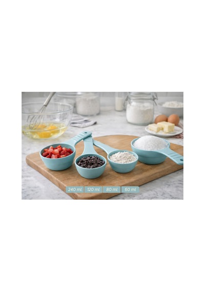 Emilahome Blendy Ölçü Kaşığı Seti 4'lü Set Turkuaz - 868903649 Turkuaz