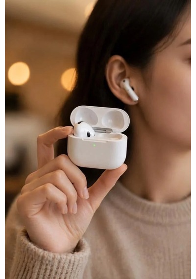 Ses Aracı Taşınabilir Ürün Çalışma Aleti Bluetooth Kulaklık Kulak İçi Anc Trm-go2 Beyaz
