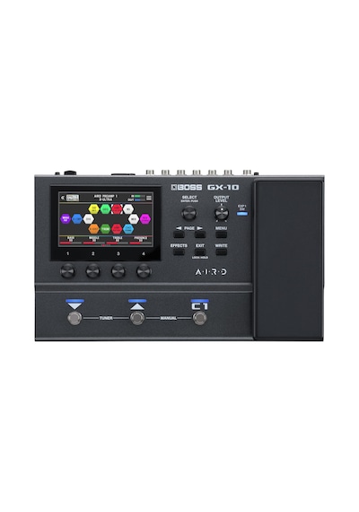 Boss Gx-10 Kompakt Gitar Ve Bas Efekt İşlemcisi, Gx-100 Ses Motoru, Renkli Dokunmatik Ekran, 32 Amp Tipleri Ve 170 Boss Efektleri Çok Modlu, Ayak Pedalları Ve İfade Pedalı, Aırd Teknolojisi