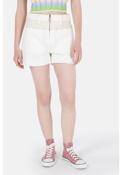 Colin's Colins Rahat Kesim Yüksek Bel Beyaz Kadın Jean Şort Cl1069604 Q1.v1 Dn40929 Denim
