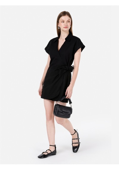Colins Regular Fit Kadın Siyah Elbise Cl1068273 Q1.v1 Blk Siyah