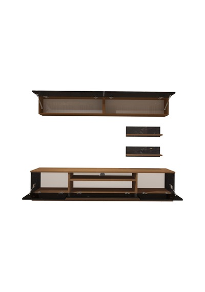 Decoraktiv Trendstyle 5s Mdf Tv Ünitesi Tv Sehpası Ceviz - Siyah