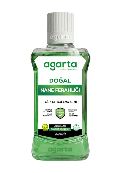 Agarta Ferah Nefes Alkolsüz Ağız Bakım Suyu 500 ML