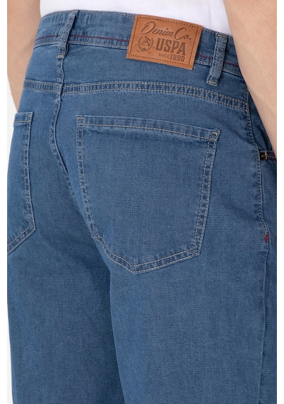 U.s. Polo Assn. Erkek Mavi Şort Jean 50304349-dn0022 Mavi