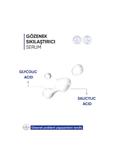 Mia Klinika Gözenek ve Siyah Nokta Gidermeye Yardımcı Serum 30 ML