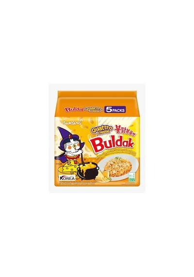 Samyang Buldak Quattro Cheese Ramen Noodle 5li Paket