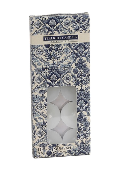 Mumsan Vintage Tealight Mum 10'lu 3 Adet Renkli