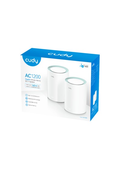 Cudy M1300 5/2.4ghz 867/300mbps,pptp/l2tp/openvpn/wireguard/ıpsecvpn,4dahili Anten,wi-fi Mesh Router 2 Adet