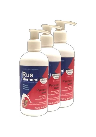 Süper Glegnd Tüylere Krem 3 Adet 250 Ml Ceviz Sütlü &amp Cevizli Russ Merhemi