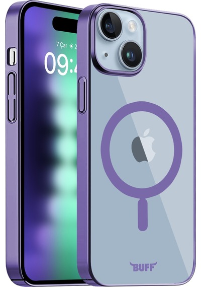 Buff Apple Uyumlu iPhone 15 Plus Magsafe Slim Fit Kılıf