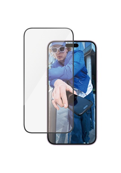 Panzerglass Apple Uyumlu iPhone 16 Plus 15 Plus Ultra-wide Fit Çerçeve Aparatlı Tam Koruma Ekran Koruyucu