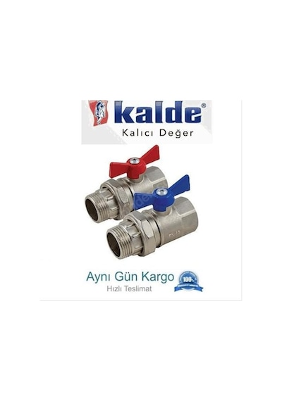 Kalde 1" Kollektör Vanası Renk Seçmeli.. ( Fiyat 1 Ad. İçin Geçerlidir.)