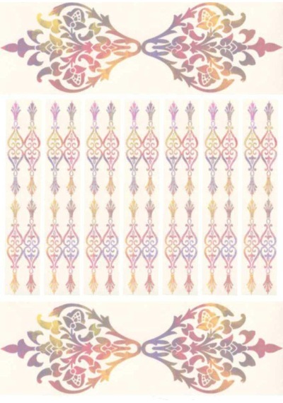 916k Artebella Soft Transfer Koyu Zemin  23x34 cm