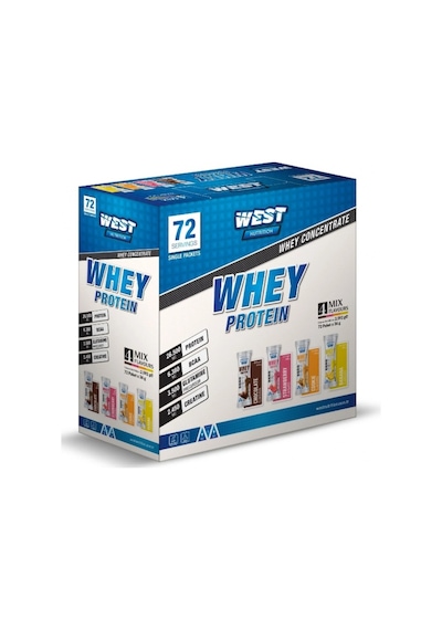 West Nutrition Whey Protein 2592 Gr / 72 Servis Şase