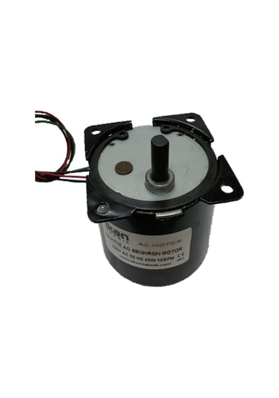 İkon Teknik AC SENKRON MOTOR 70 KTYZ 40 Watt 10 RPM 220 Volt