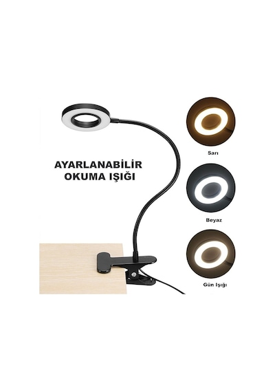 Çok  Fonksiyonlu Akrobat Masa Lambası