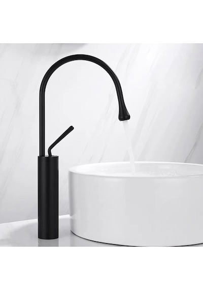Fontana F-815 Lavabo Bataryası Siyah