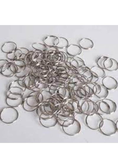 Kristal Octagon Ve Toptaş Avize Taşı Metal Halkası 100 Adet