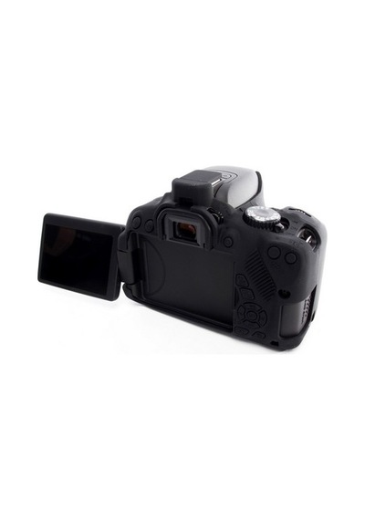 Easycover Canon 650D/700D Silikon Kılıf Ecc650D (Siyah)