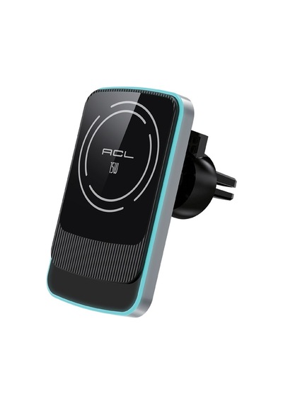 Aw22 15w Magsafe Kablosuz Araç İçi Şarj Cihazı Ve Telefon Tutucu Sarsılmaz Izgara Klipsli