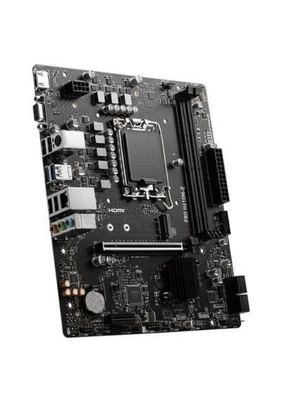 Msı Pro H610m-e Ddr5 5600mhz 1xvga 1xhdmı 1xm.2 Usb 3.2 Matx 1700p 12. / 13. Ve 14. Nesil İşlemci Uyumlu -56739