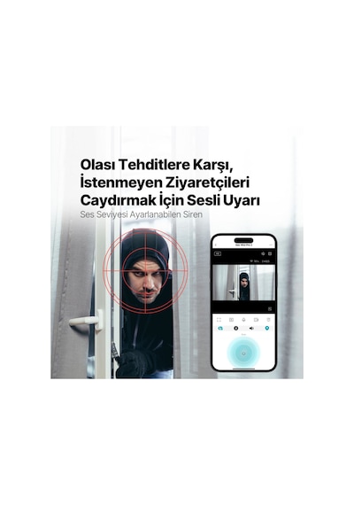 Ttec 2agk04 Wizi Pro 2 Full Hd 360 Tak Çalıştır Wi-fi Akıllı Kamera