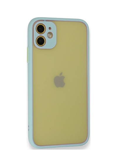 FitCase Apple Uyumlu iPhone 11 Kılıf Montrea Silikon Arka Kapak