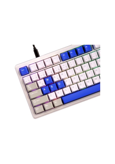 Cherry Double Shot Pbt Full Set Mavi Türkçe Keycap Set