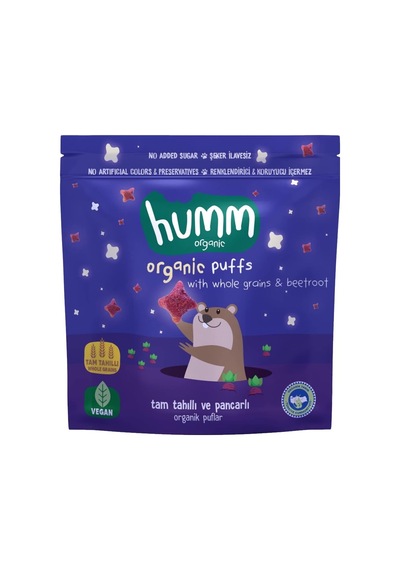 Organik Pancarlı Ve Tam Tahıllı Puflar, 1 Paket Diğer
